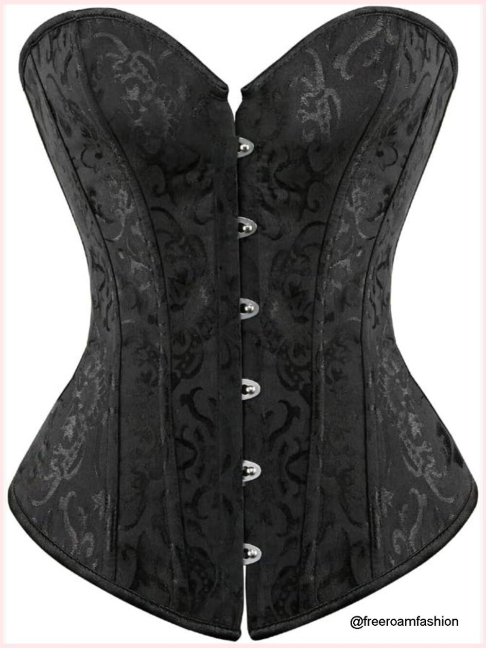 Medieval Lace Up Corset Bustier Steel Boned Waist Training